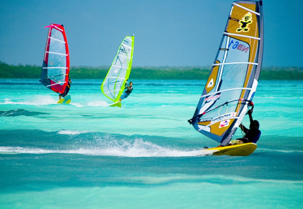 Windsurfen Karibik Aruba Curacao Bonaire