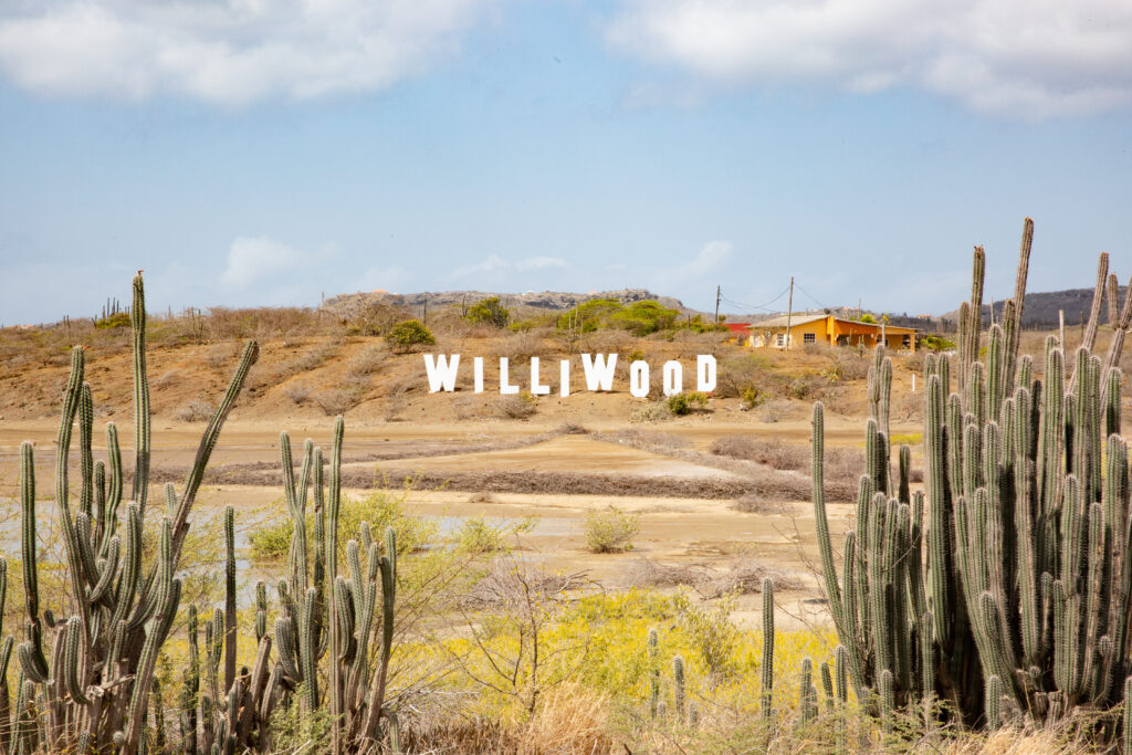 Wollywood sign Activities Curacao