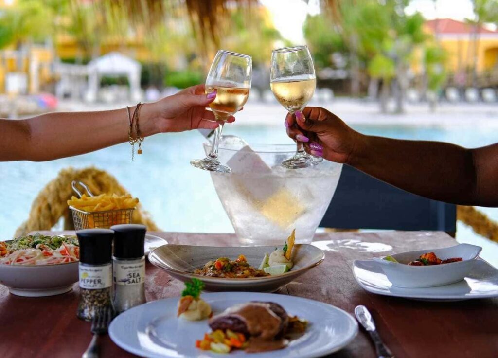 Restaurant Curacao Lions Dive Curacao Urlaub