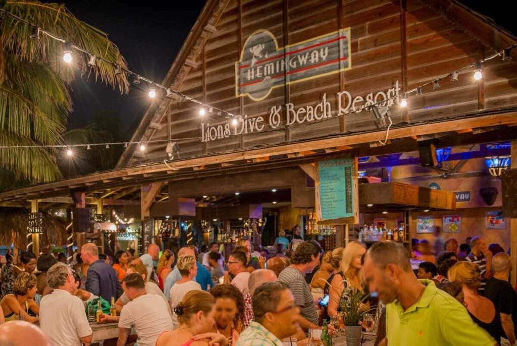 Lions Dive Restaurant Curacao Urlaub