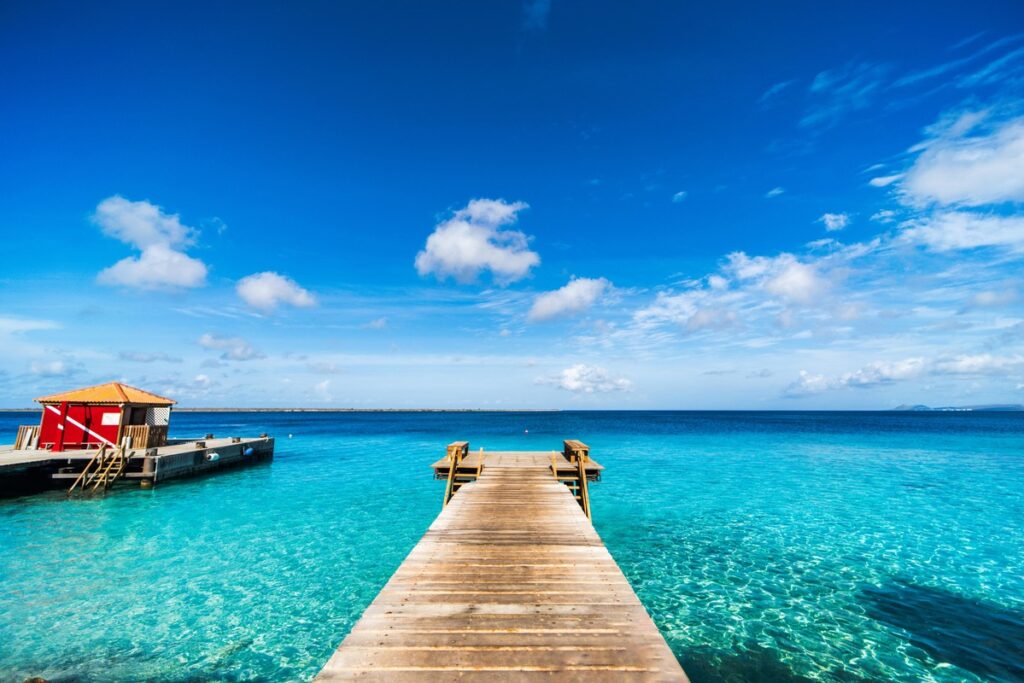 bonaire Steg Bonaire Urlaub Tauchreisen