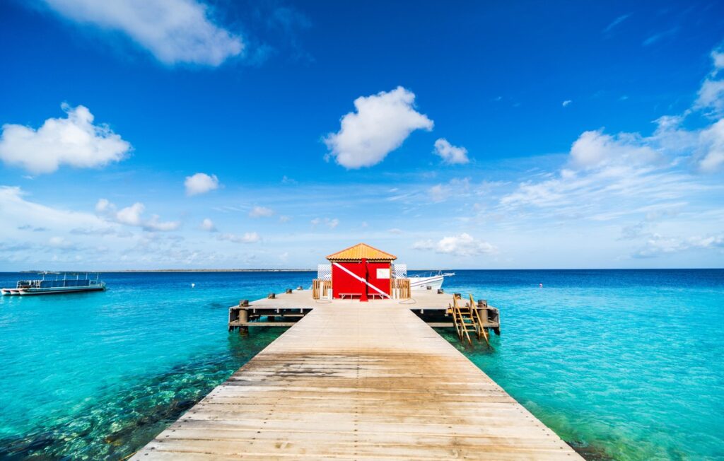 bonaire Steg Bonaire Urlaub Tauchreisen