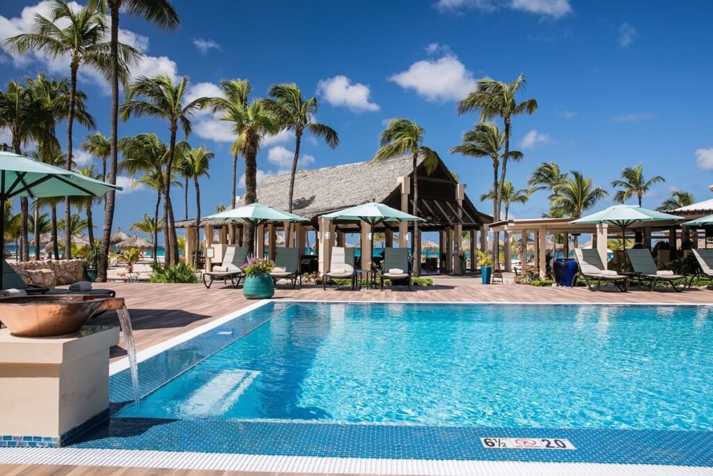 Manchebo Beach Resort Aruba Strandurlaub und Kitesurfurlaub