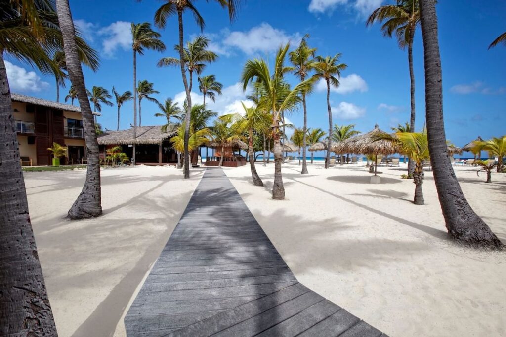 Manchebo Beach Resort Aruba Strandurlaub und Kitesurfurlaub