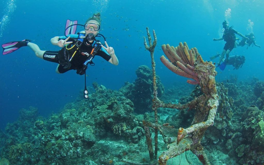 scuba lodge boutique hotel Strandurlaub Tauchen Curacao