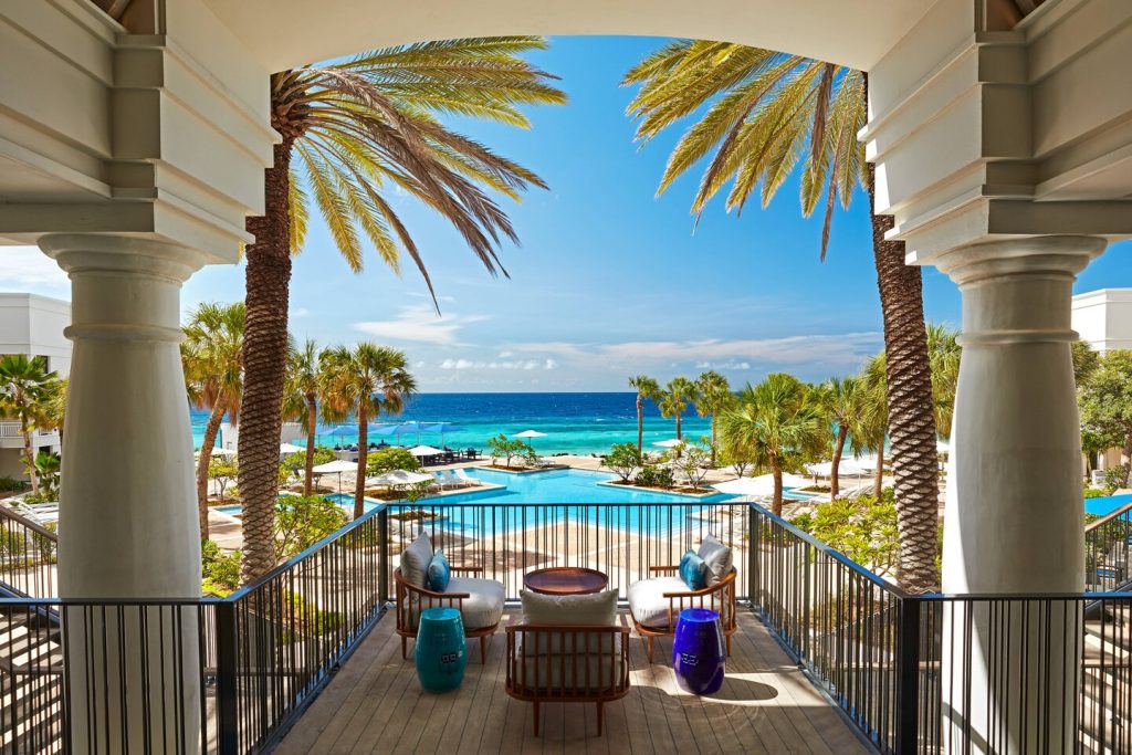 Curaçao Marriot Beach Resort Kitesurfen Karibik