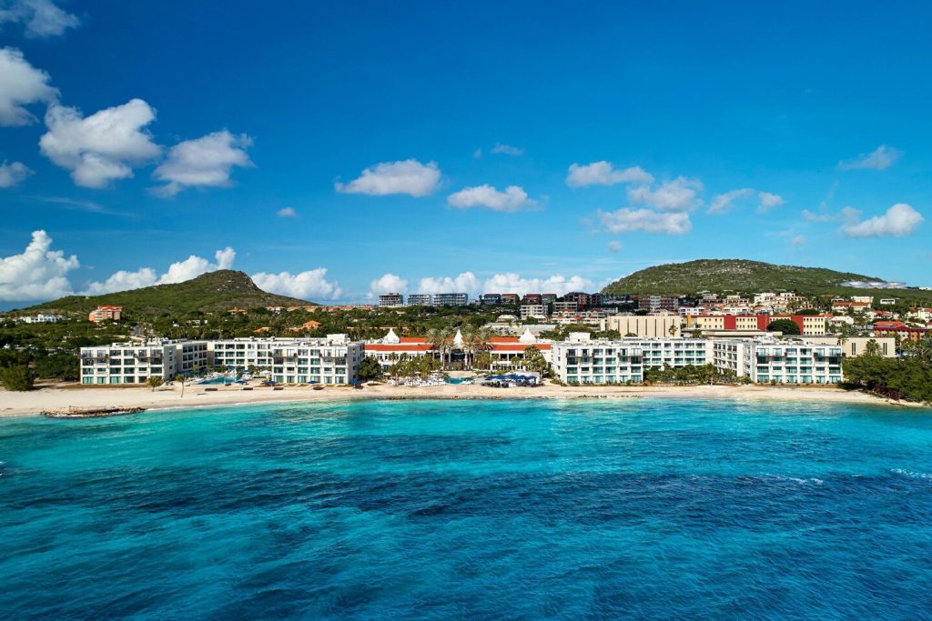Curaçao Marriot Beach Resort Kitesurfen Karibik