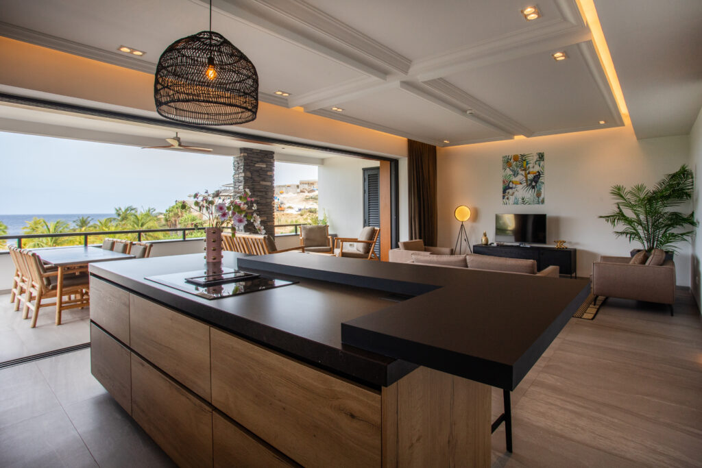Curacao Kitchen Blue BAy
