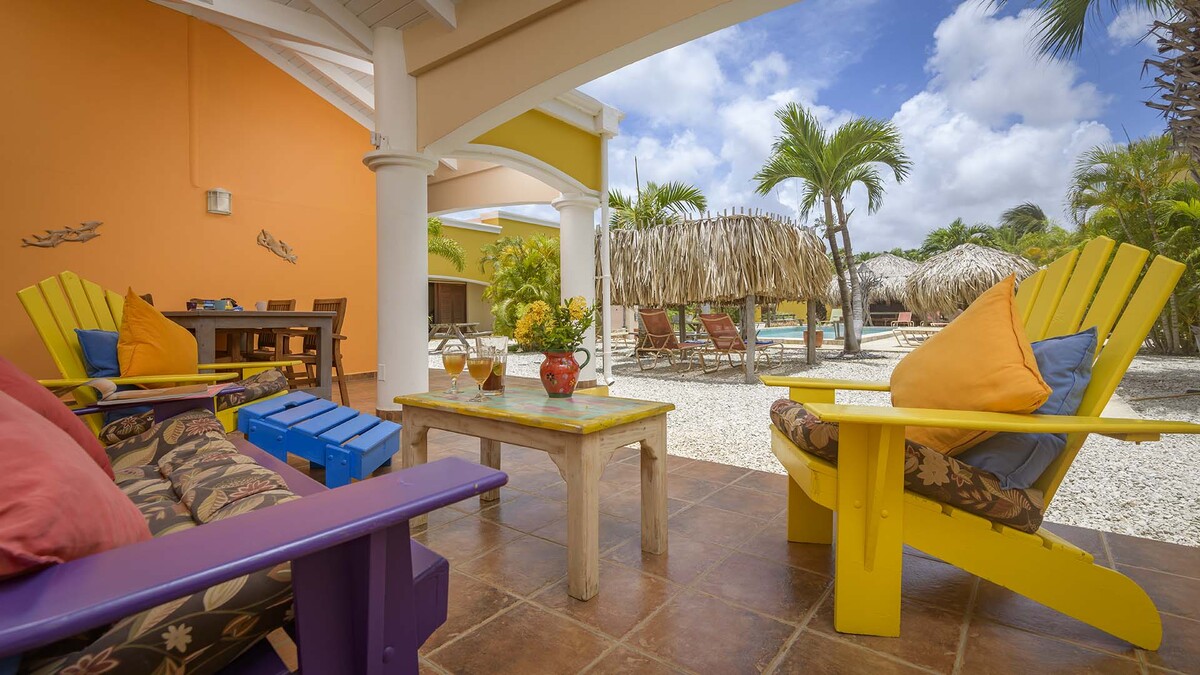 Tauchreisen Djambo Apartments Bonaire Urlaub Taucchen und schnorcheln Karibik