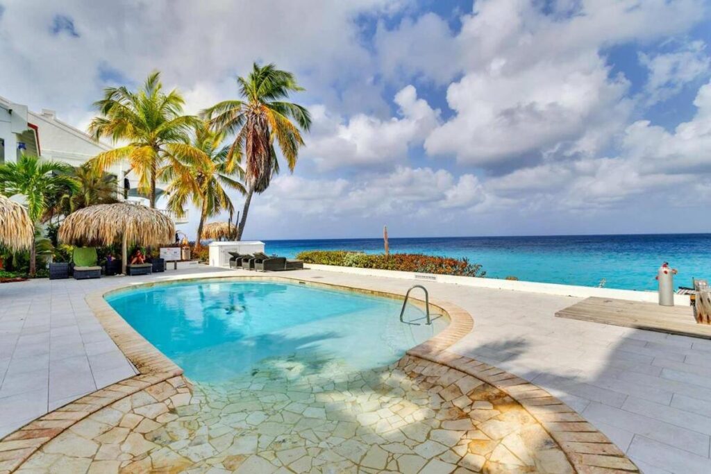 Belmar Oceanfrront Pool View Bonaire Urlaub Bonaire tauchreisen