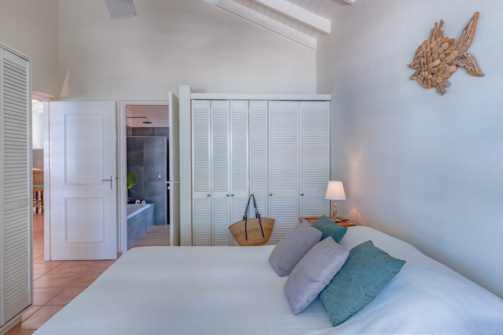 Master bedroom Bonaire urlaub Pelican's nest Bonaire