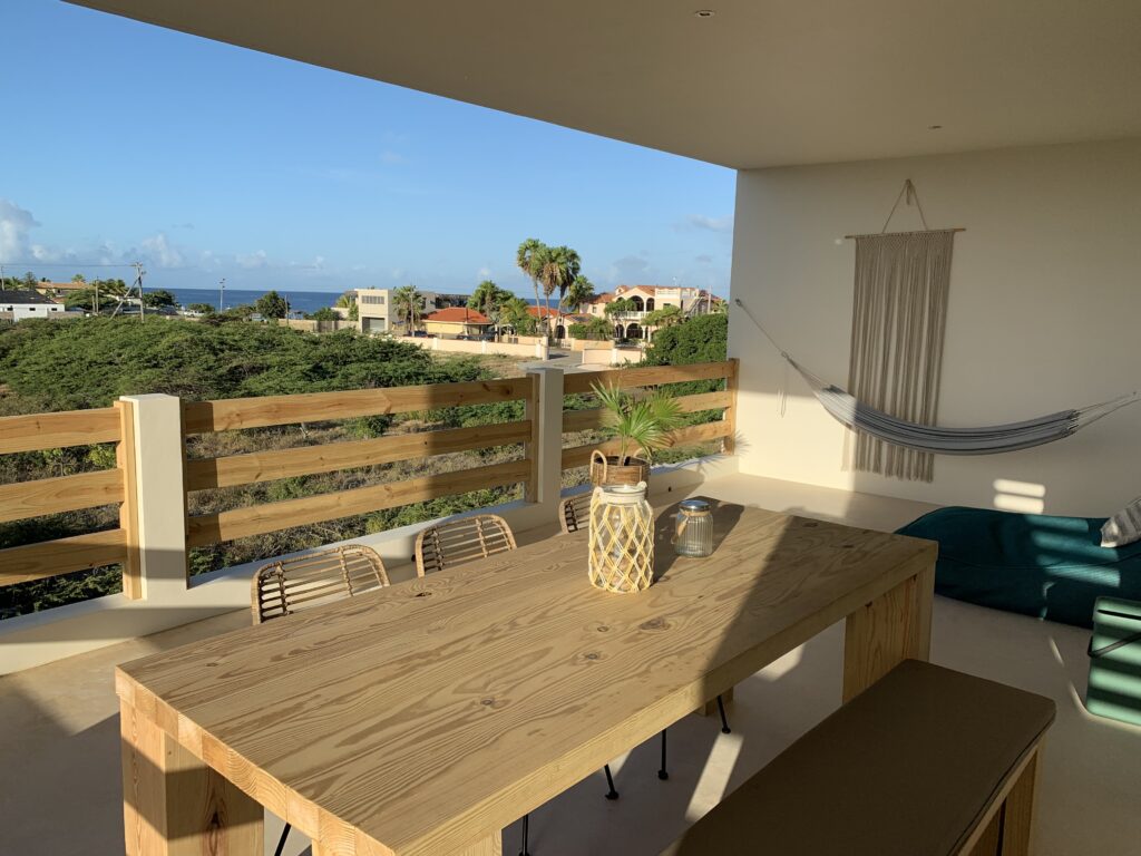 terrace meerblick tauchresien abc inseln urlaub