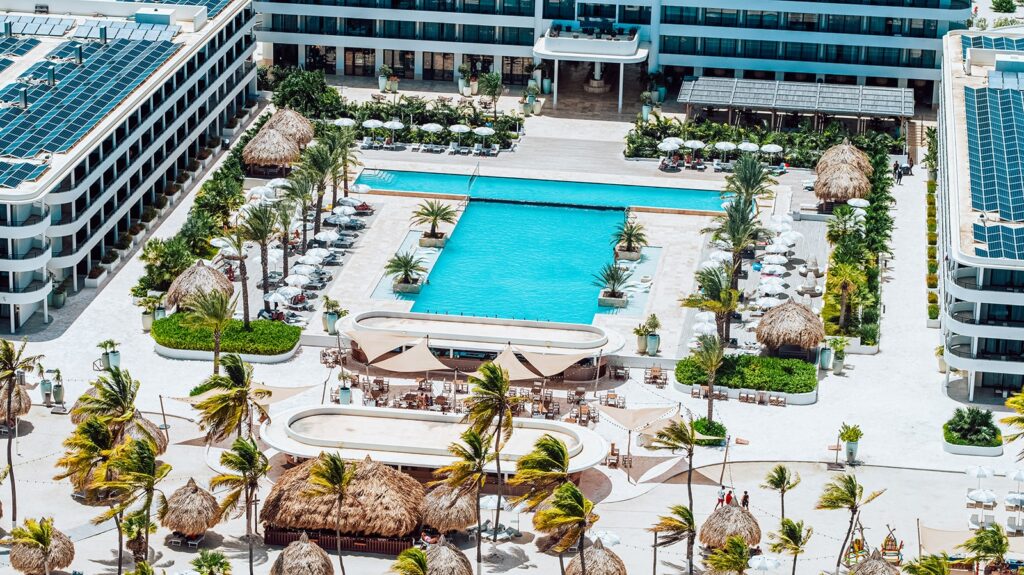 Corendon Drone shot holidays Curacao
