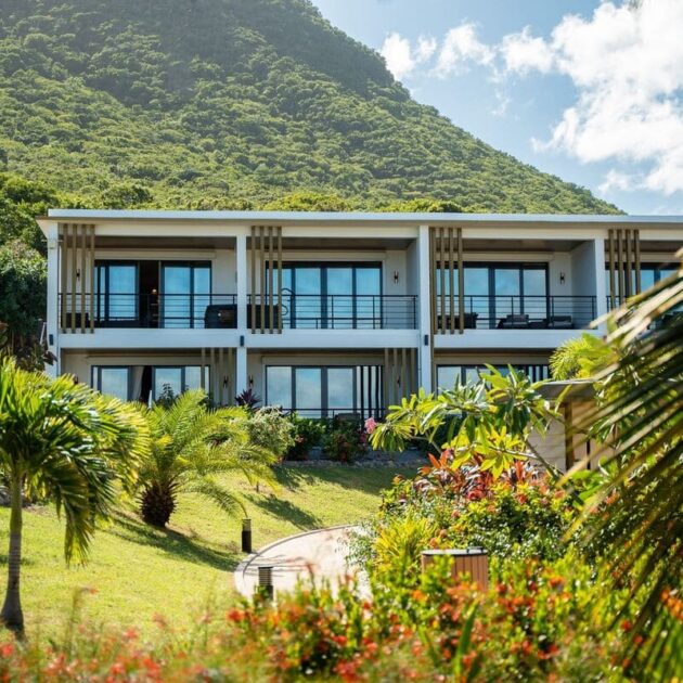 Aussicht outside View golden Rock, Resort statia urlaub