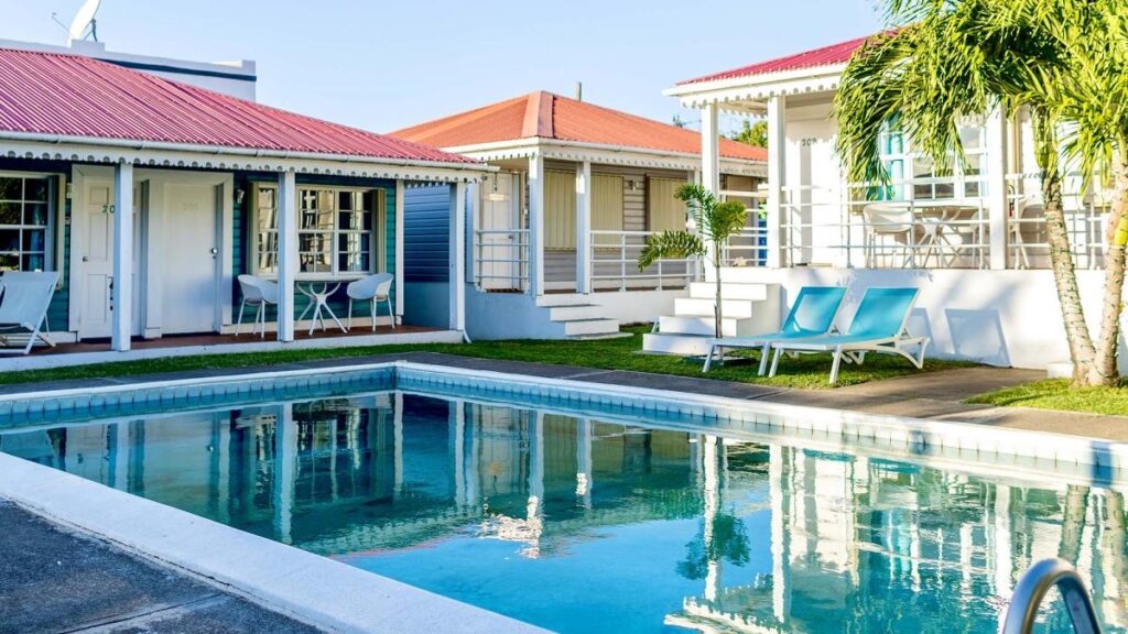 Pool Luxus Kitchen Apartment Karibik urlaub luxus urlaub Statia
