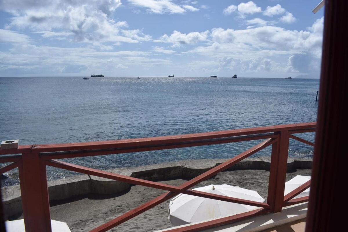 The old Gin House Outside view sint eustatius