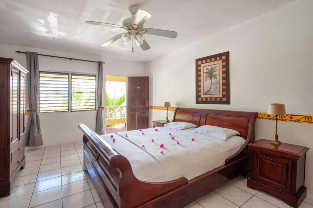 Statia St.Eustatius Urlaub The old Gin House Bedroom