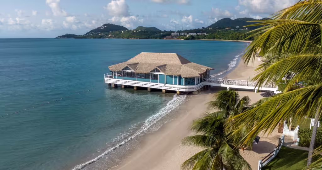 Sandals halcyon Beach resort Saint Lucia Urlaub Karibik Tauchreisen Saint Lucia Honeymoon Suites reisen Couples